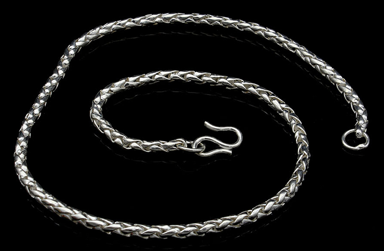 Dây Chuyền Trẻ Em Bằng Bạc Ta - Bạc Hiểu Minh DTE045