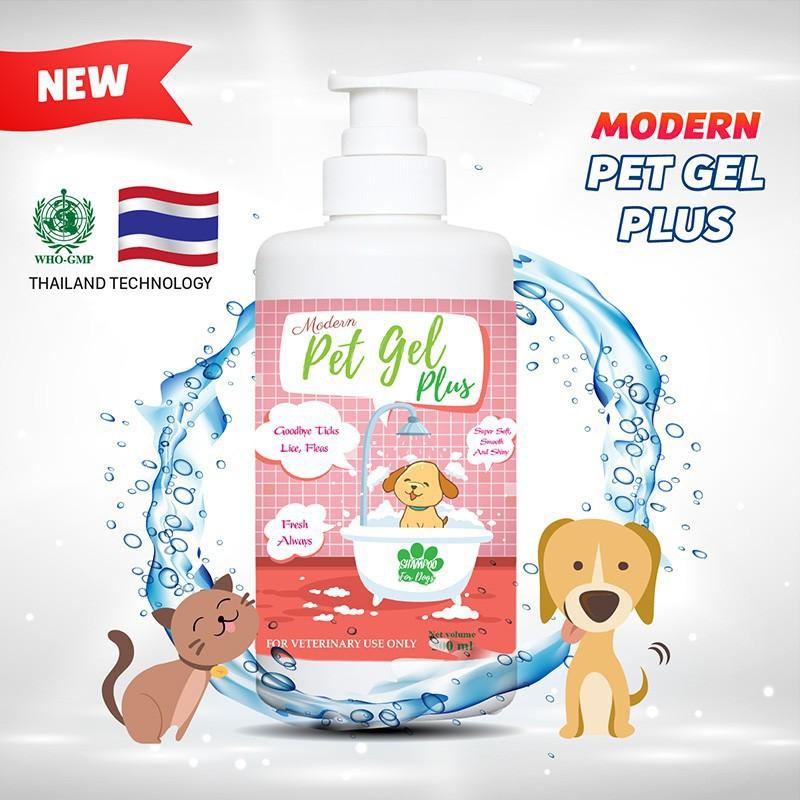 Sữa Tắm Diệt Ve Rận Bọ Chét Chó Mèo Pet Gel Plus 500ml