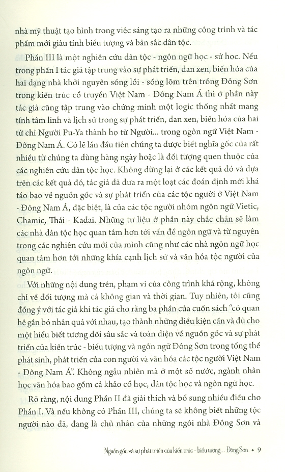 Nguồn Gốc Và Sự Phát Triển Của Kiến Trúc - Biểu Tượng Và Ngôn Ngữ Đông Sơn