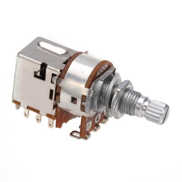 6X A500K Push Pull Potentiometer Control Switch Logarithmic Pot for Electric