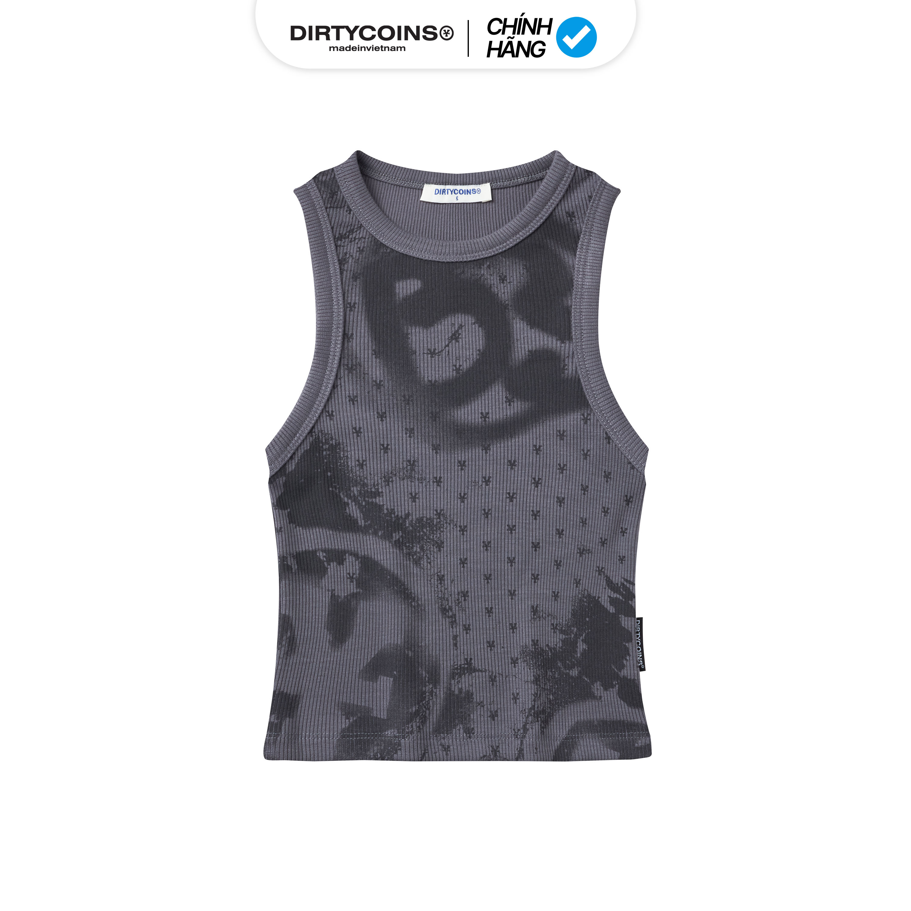 Áo Thun Ribbed Crop Tank Top