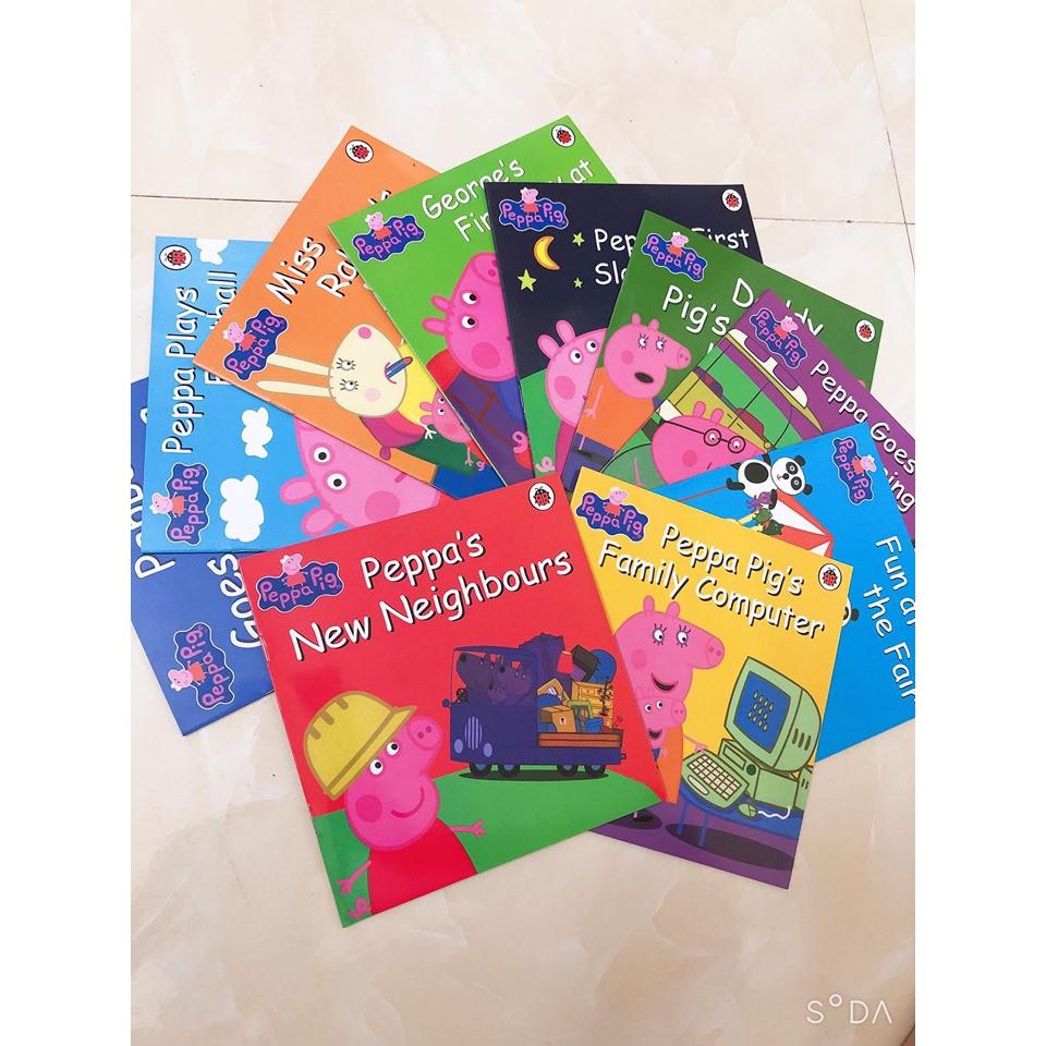 10 Tập Peppa Pig Tặng Túi Đựng Siêu Xinh