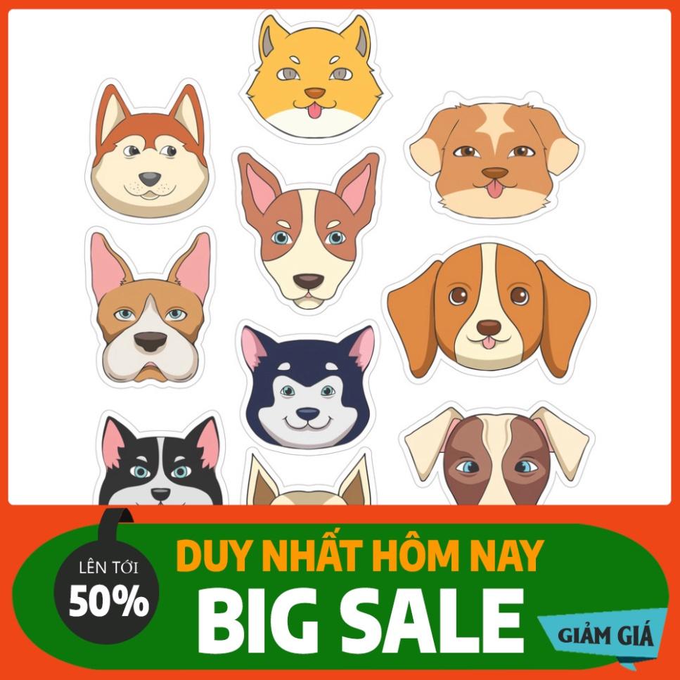 Combo 10 sheet sticker dán đồ chơi cực xinh xắn, phù hợp cho sổ tay, laptop, mũ bảo hiểm và vali.