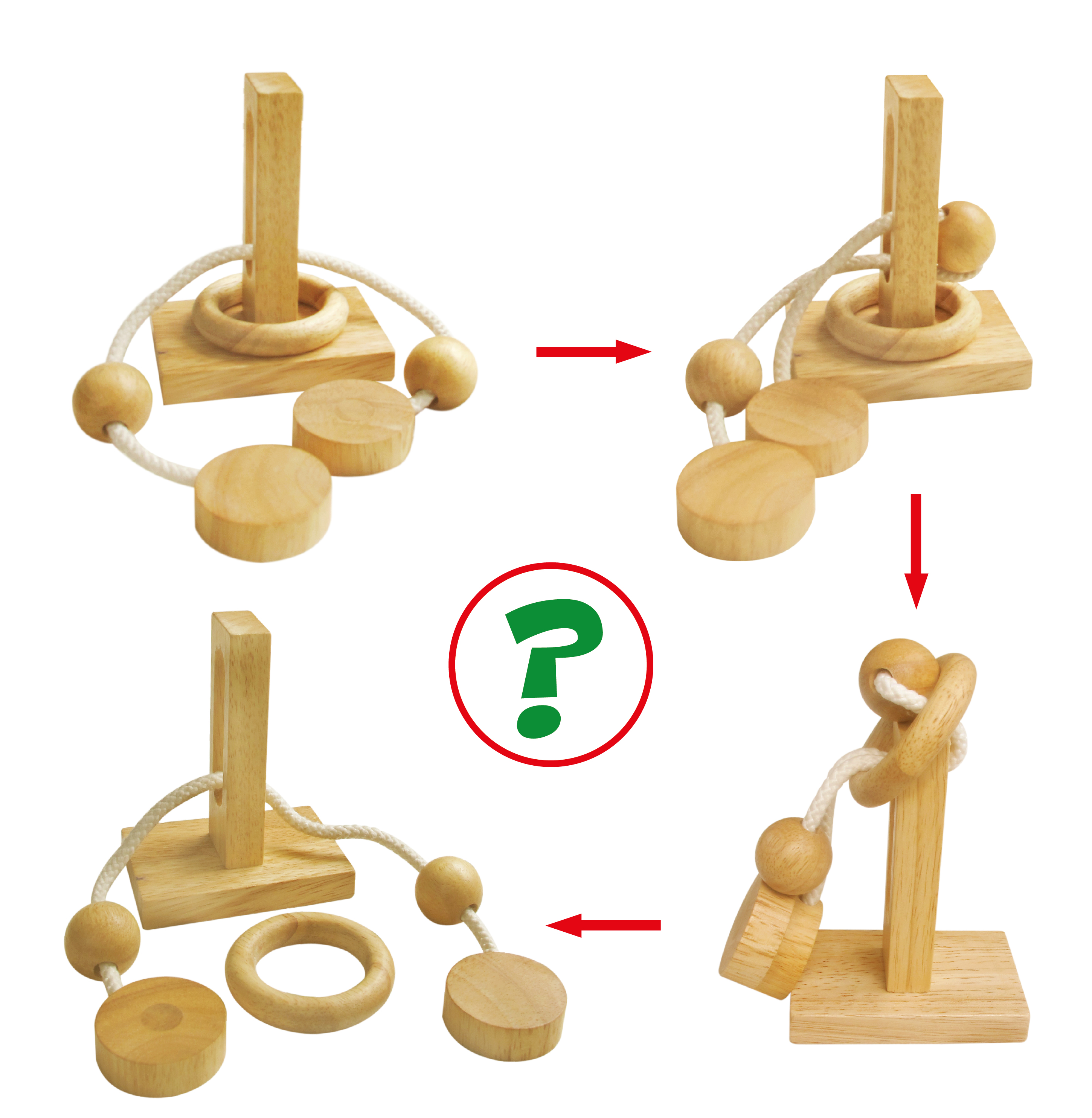Mô Hình Winwintoys - Thách Thức Tháo Vòng 63451