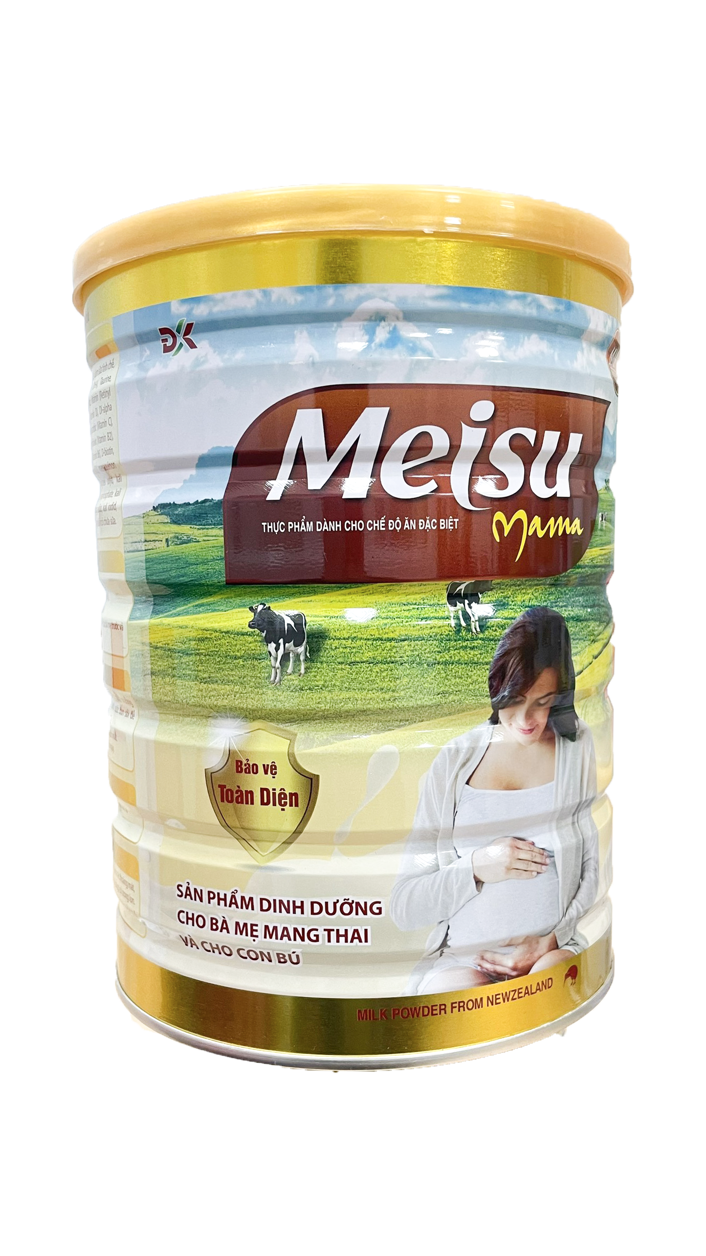 Sữa Bột Cho Mẹ Bầu Hỗ Trợ Phát Triển Xương Chắc Khoẻ Bổ Sung Vitamin Sắt Kẽm Meisu Mama
