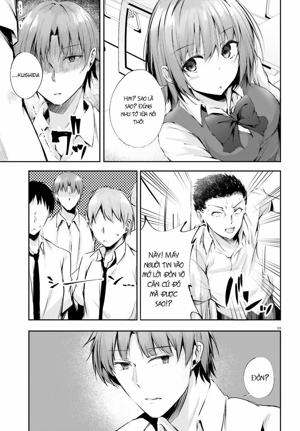 chào mừng đến với lớp học thượng đẳng: √horikita chapter 7 11