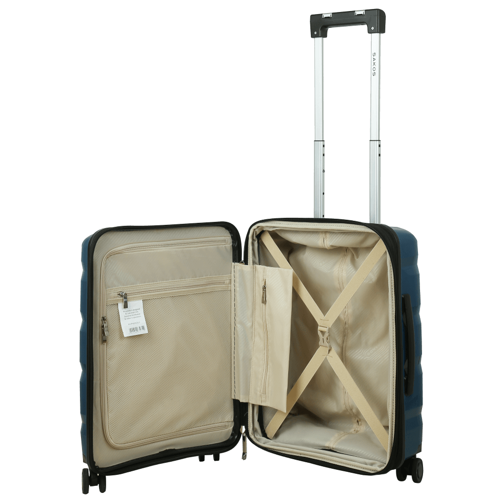 Vali Nhựa Xách Tay Đa Năng 20 inch SAKOS Capola - Hàng Chính Hãng