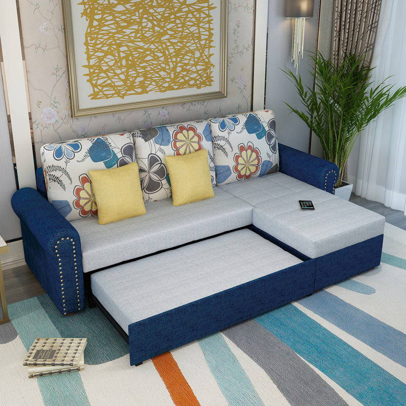 Sofa giường góc chữ L phòng khách đa năng DP-SGKL04