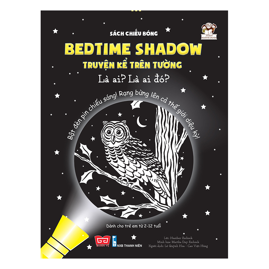 Sách Tương Tác - Sách Chiếu Bóng - Bedtime Shadow – Truyện Kể Trên Tường - Là Ai? Là Ai Đó?