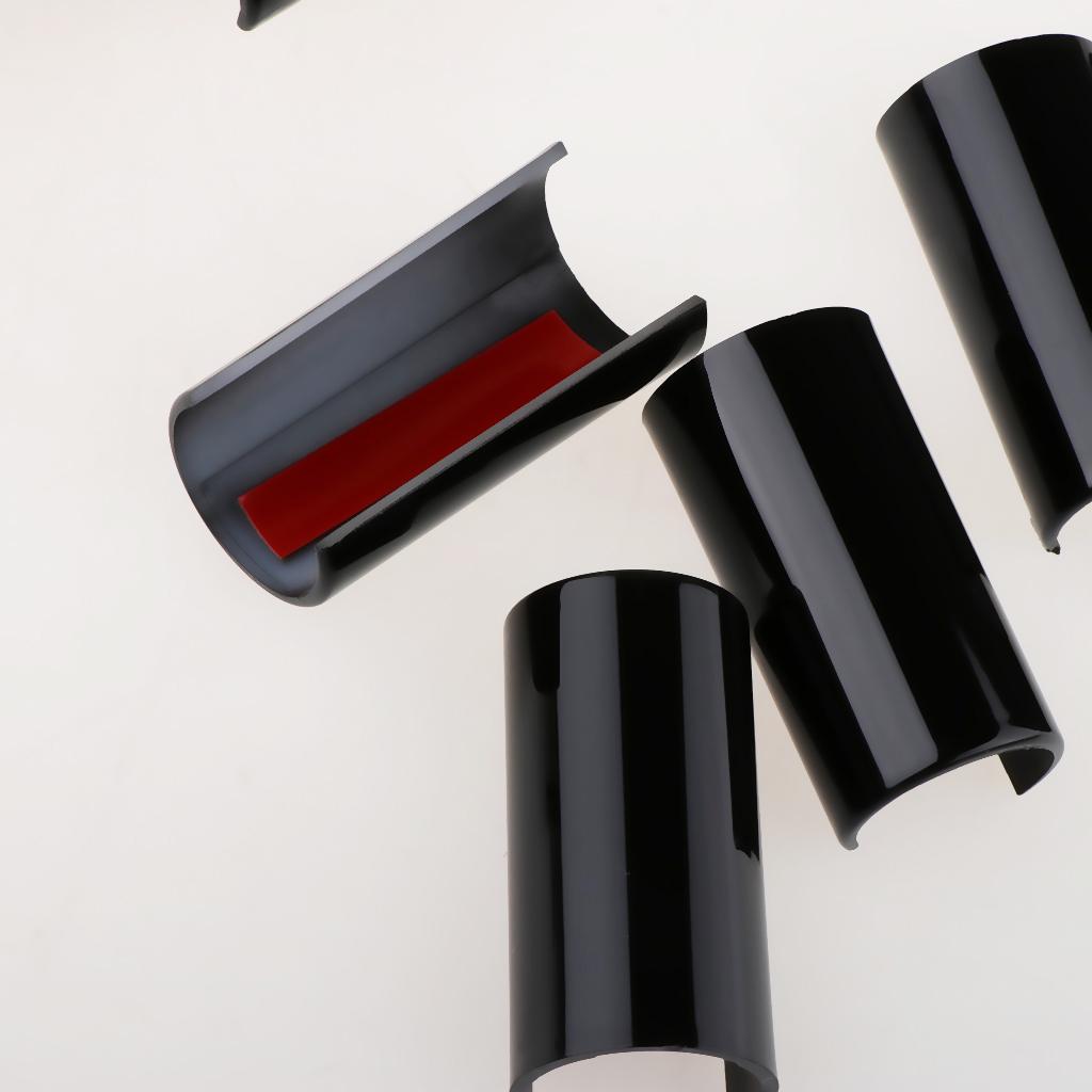 8 PCS / 4 Door ABS Car Door Hinge Cover Trim Black For Jeep Wrangler JL 2018