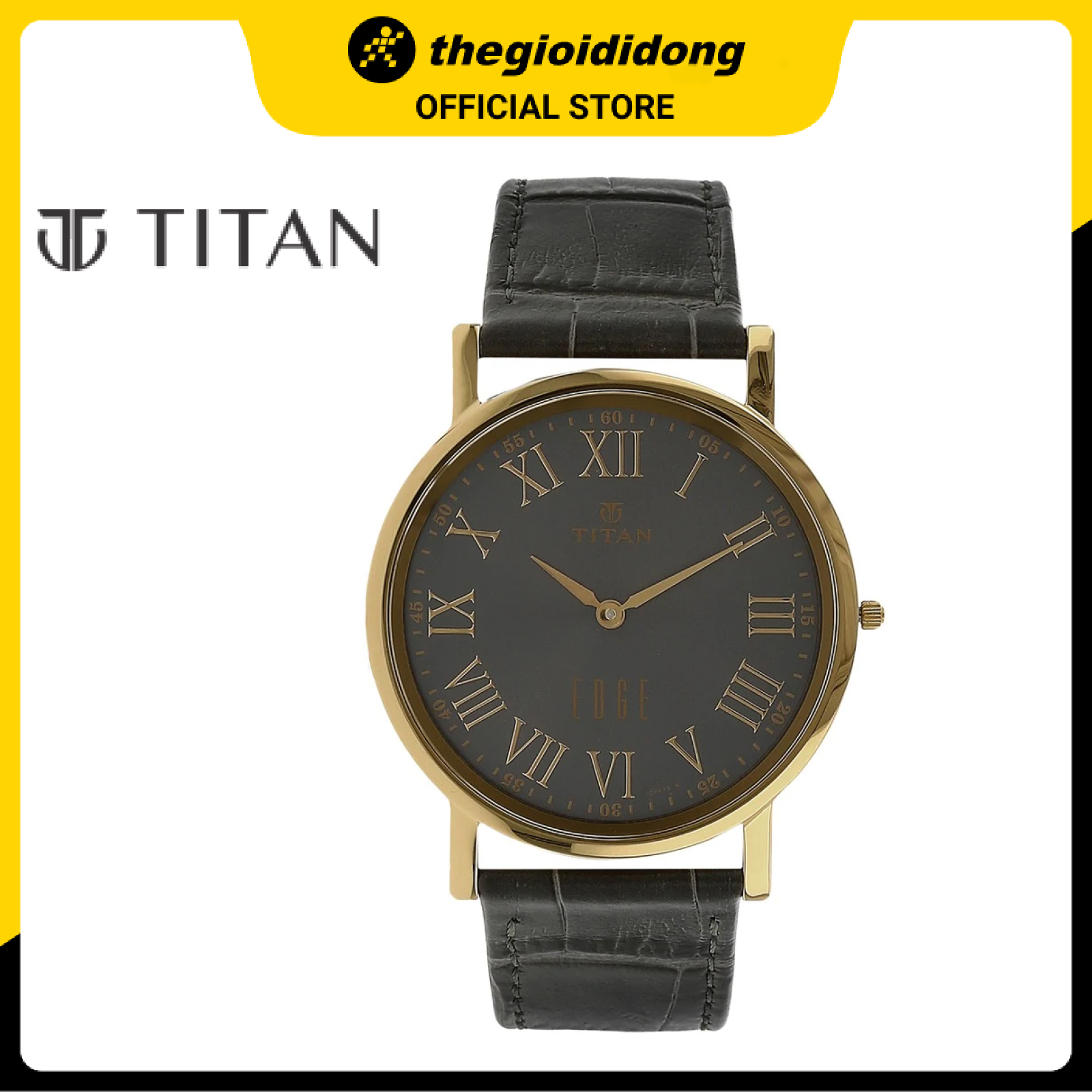 Đồng hồ Nam Titan 1595YL02 Xám - Hàng chính hãng