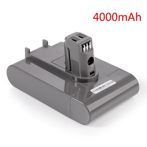 Pin chân không Li-ion 22.2V 3000mAh cho Dyson DC35, DC45 DC31, DC34, DC44, DC31 Animal, DC35 Animal,917083-01 Màu sắc: 4000mAh