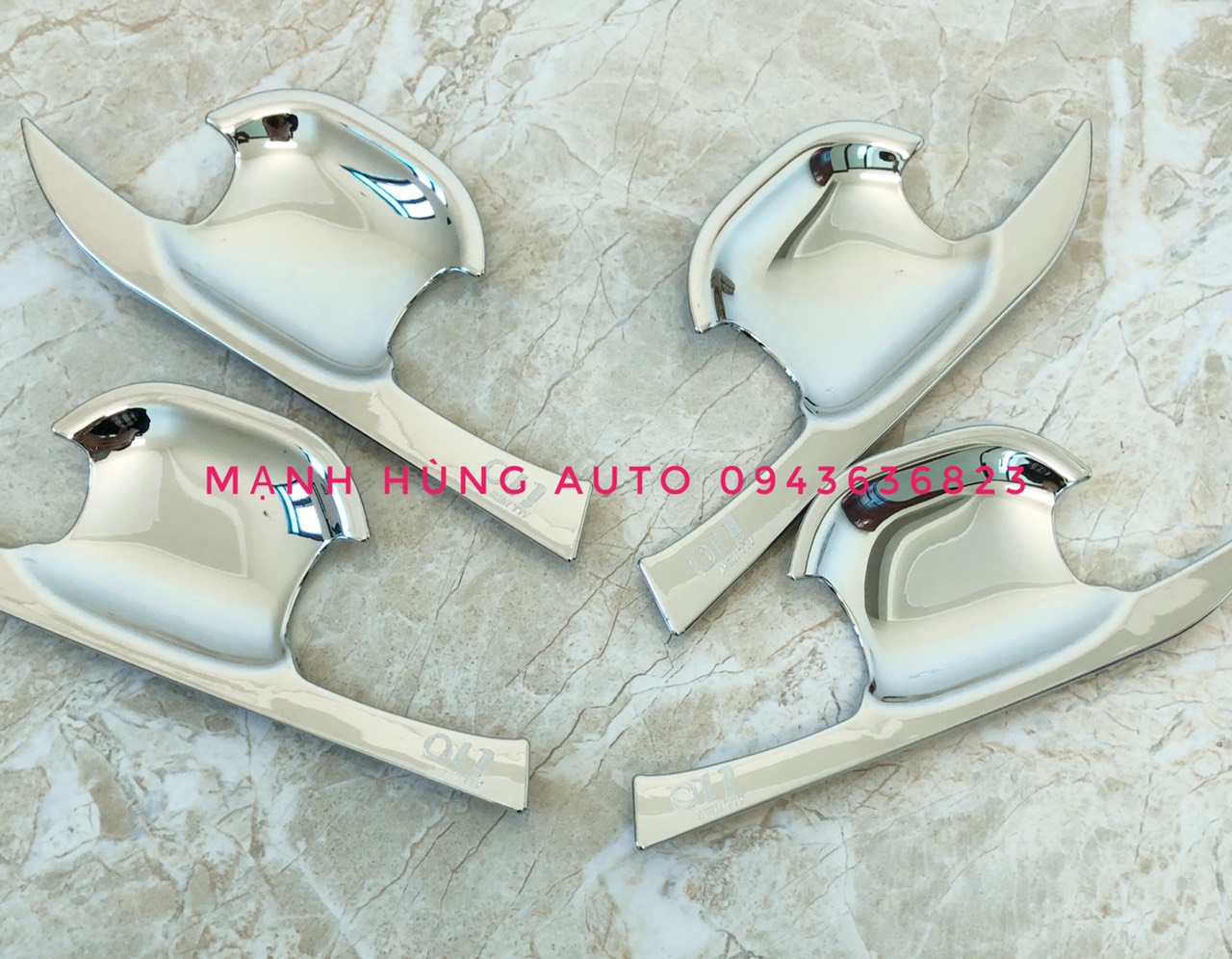 Huyndai Grand I10 2021, ỐP HÕM, CHÉN CỬA XE MẠ CROM