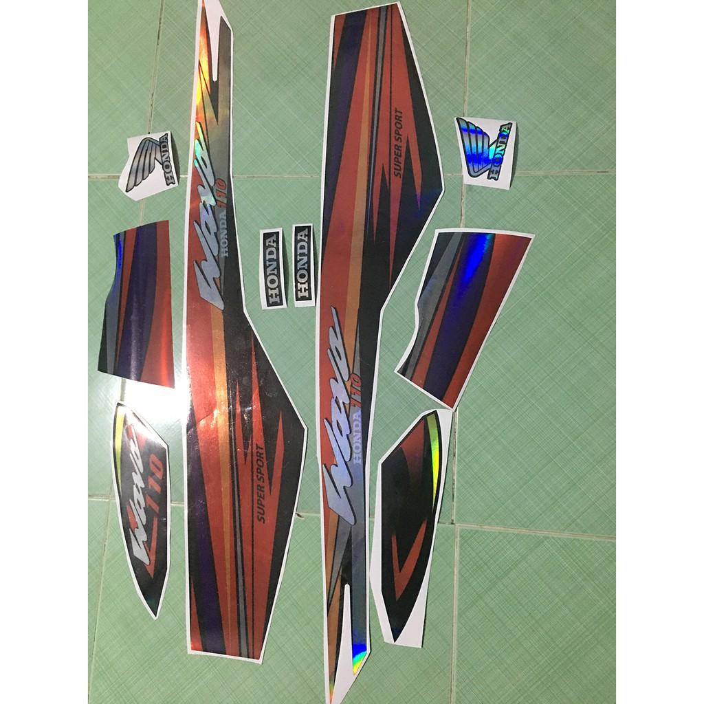 Tem wave 110 cam đen crom