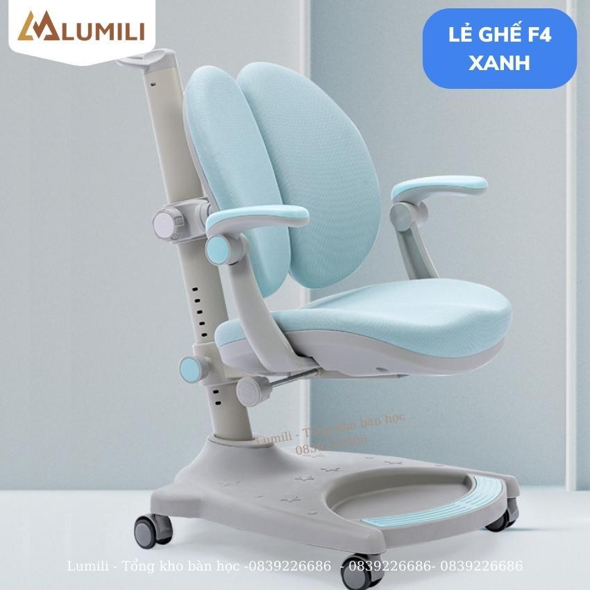 Bộ bàn học chống gù gỗ tự nhiên cao cấp Lumili abc house size lớn 95cm nâng hạ độ cao tay quay, điều chỉnh nghiêng