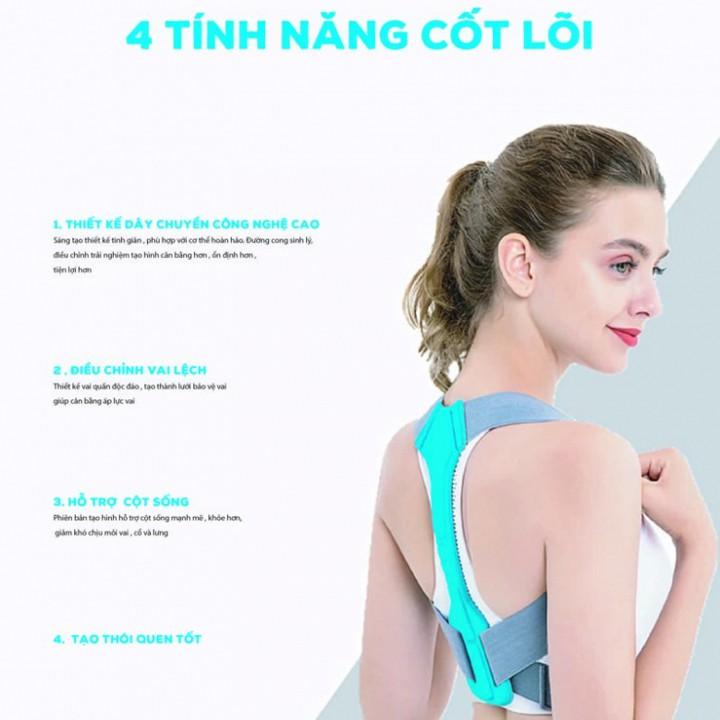 Đai chống gù thông minh unisex - hàng cao cấp