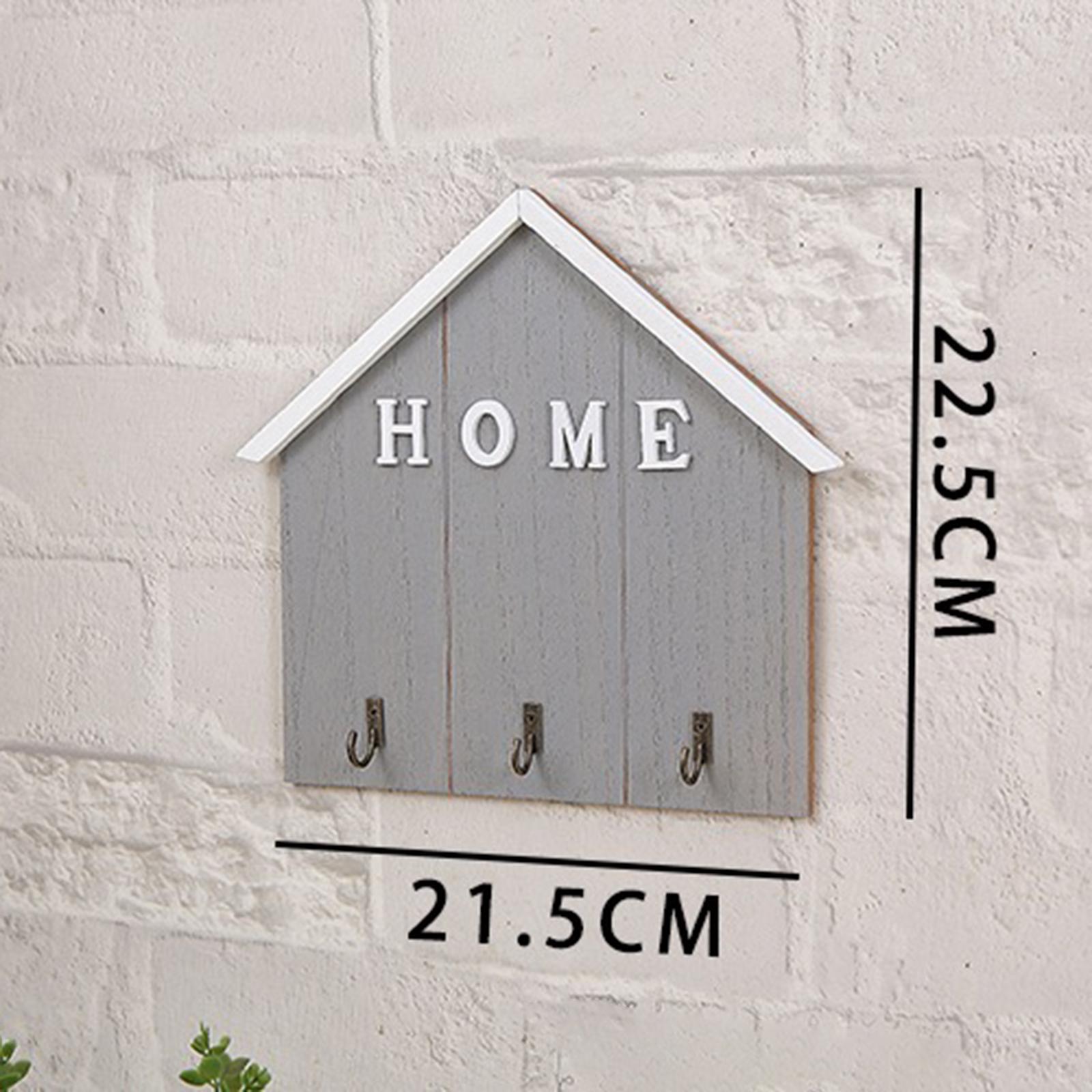 Nordic Wall Hook Key Holder Storage Hanger Wall Hanging Decor for Hat Towel