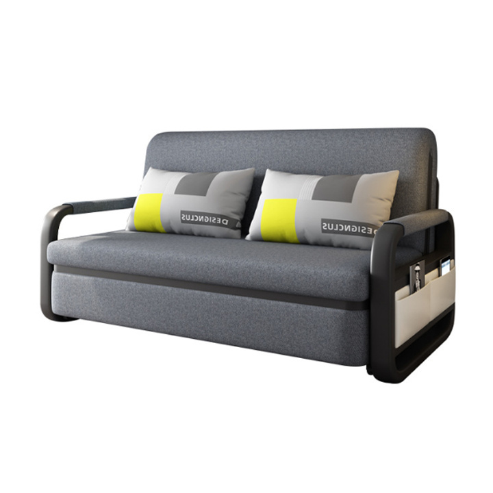 Giường Ngủ Thông Minh Gấp Gọn Đa Năng Khung Sơn Tĩnh Điện Nệm Bọt Biển - Giường Sofa Gấp Gọn Đa Năng - Sofa Giường Gấp Kiêm Ghế Phong Cách Hàn Quốc