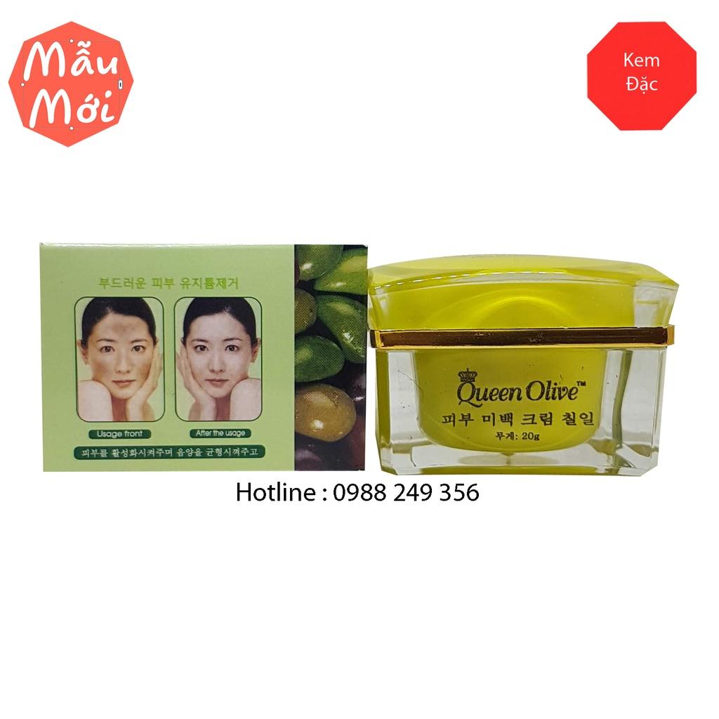 KEM DƯỠNG TRẮNG DA QUEEN OLIVE 20G - Kem Đặc