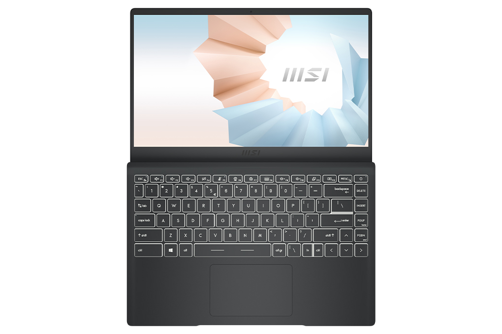 MSI Modern 14 B11MOU i7 1195G7/8GB/512GB/14&quot;F/Túi/Chuột/Win10/(847VN)/Xám - Hàng chính hãng