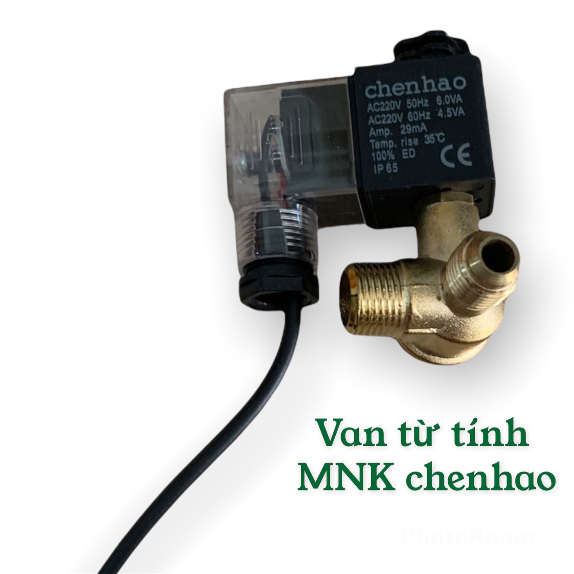 [Freeship] Vantừ tính máy nén khí không dầu hiệu chenhao có cụm van đồng, dùng cho máy nén,máy bơm hơi,VANDIEN3