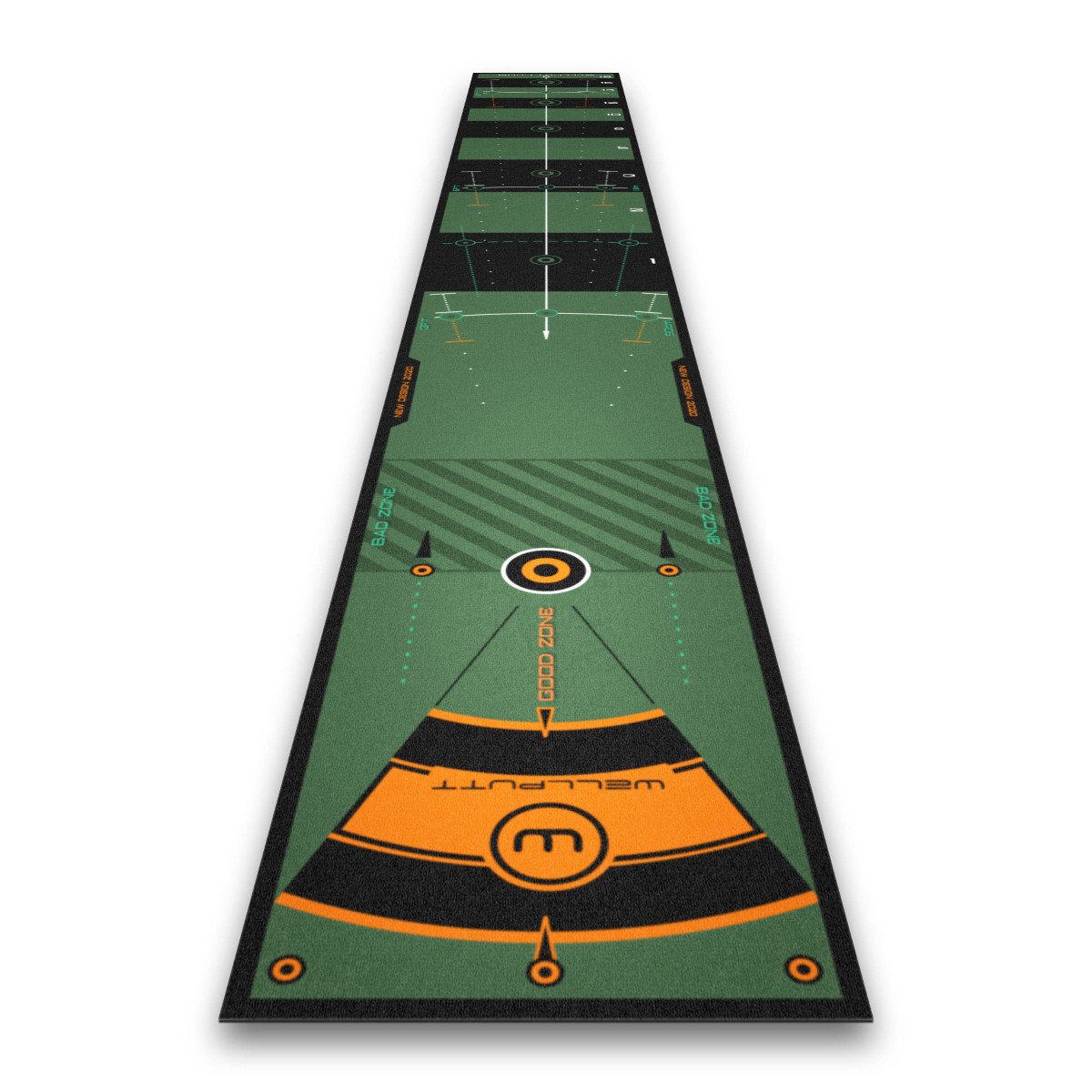Thảm Tập Putting Golf Wellputt 50 x 400 cm / Green - Hàng Nhập Khẩu Mỹ