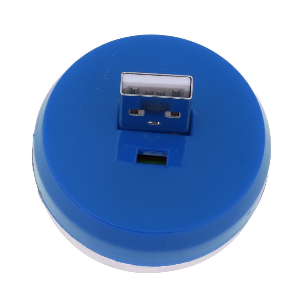 Mini USB Sân Khấu Ánh Sáng Vũ điệu Điều Khiển Bằng Giọng Nói Bóng Ma Bóng đèn RGB Bóng đèn LED