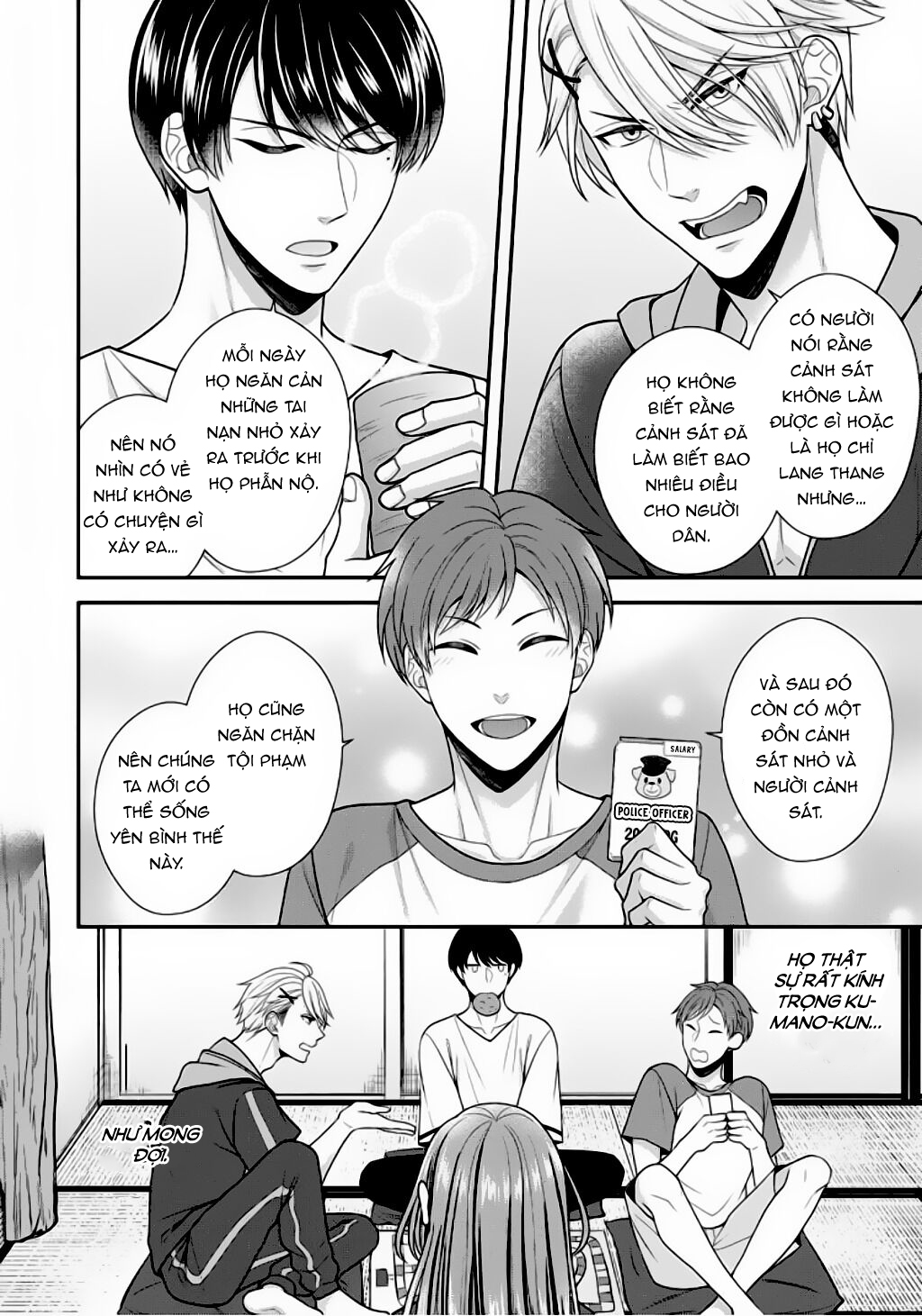 anh cảnh sát quái vật chapter 8.1 12