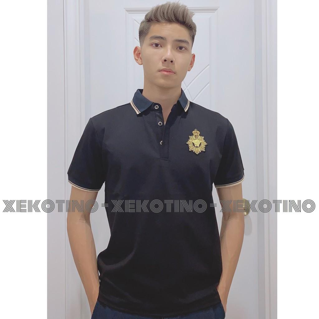 Áo Thun Nam Mẫu KING Chất Co Dãn Đẹp, Áo Thun Cá Sấu Cổ Bẻ Sang Trọng, Hàng Chuẩn Đẹp Trong Store XEKOTINO