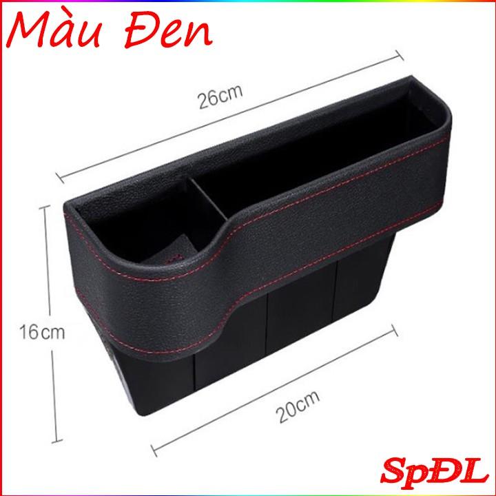 Khay đựng đồ đa năng, hộc để đồ khe ghế cho xe ô tô loại tốt bền đẹp mẫu mới nhất 2021
