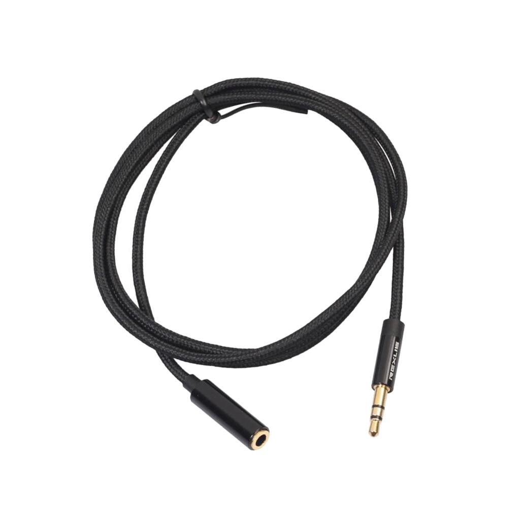 2 Pieces 3.5mm Audio Stereo Splitter Extension Cable 3.5mm Male to Female Port