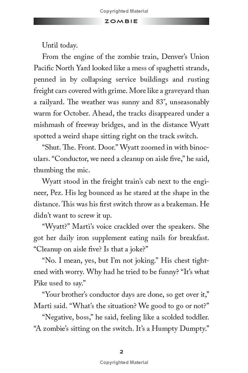 Sách ngoại văn: Zombie Train