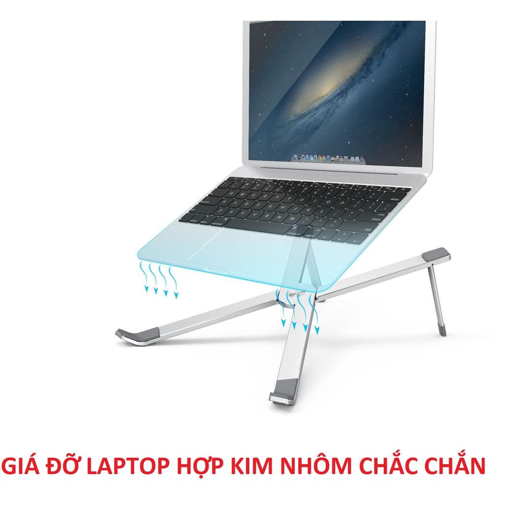 Giá Đỡ Tản Nhiệt Nhôm SJZJ004 Cho Laptop, máy tính xách tay