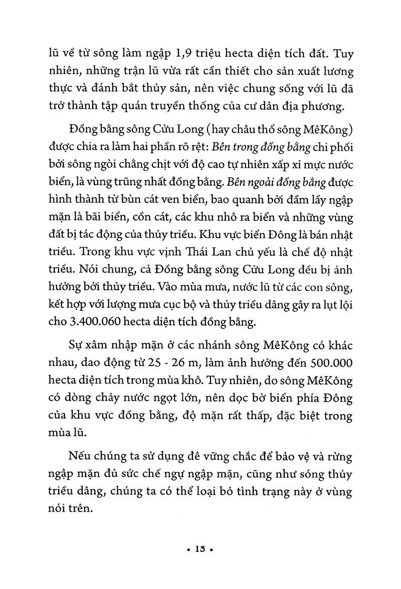 Sách Sông Mê Kông Hay Sông Cửu Long Với Biến Đổi Khí Hậu Toàn Cầu