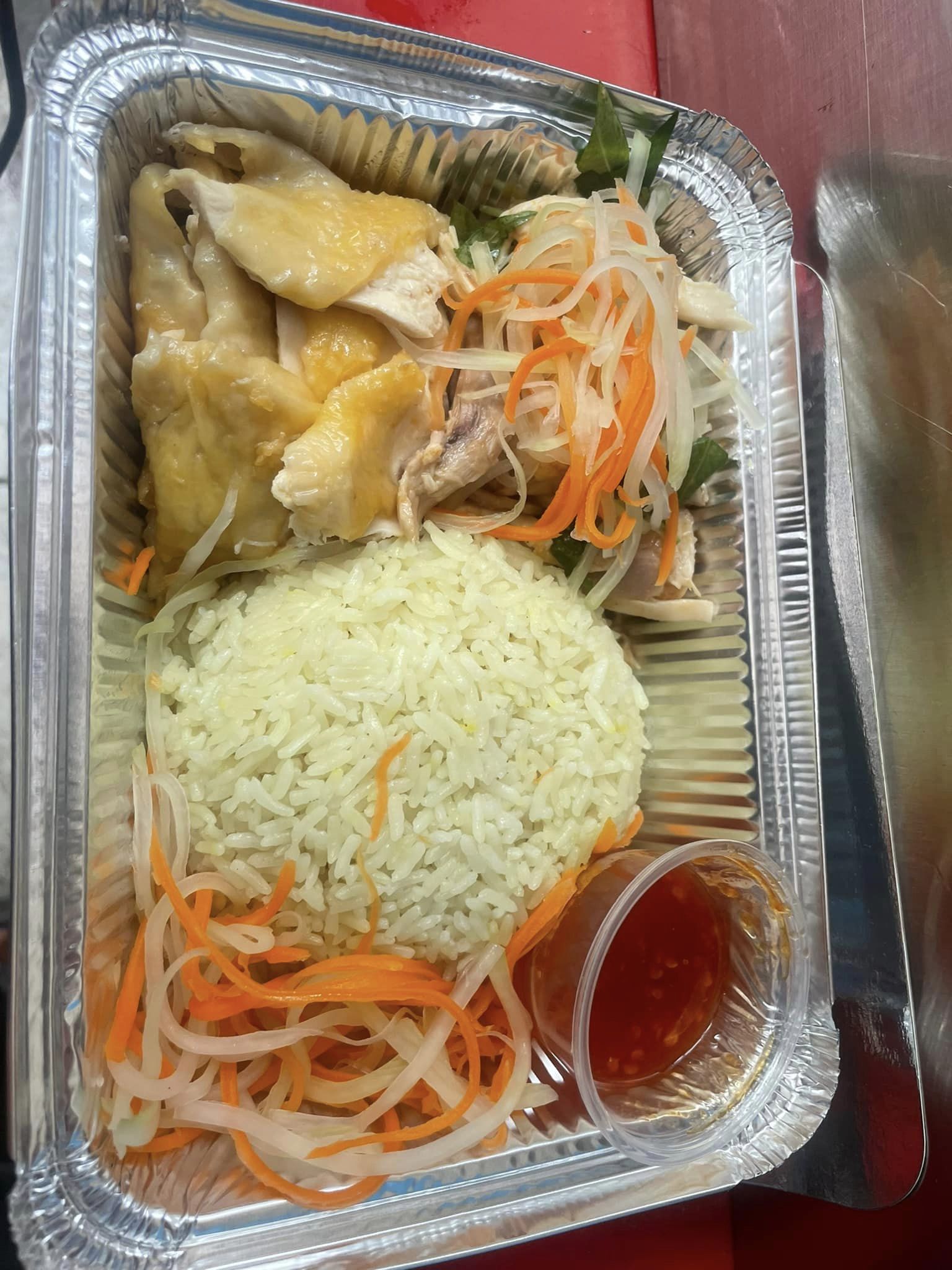 Set 20 Khay hộp nhôm đựng thực phẩm kèm nắp tráng nhôm HM-CN220