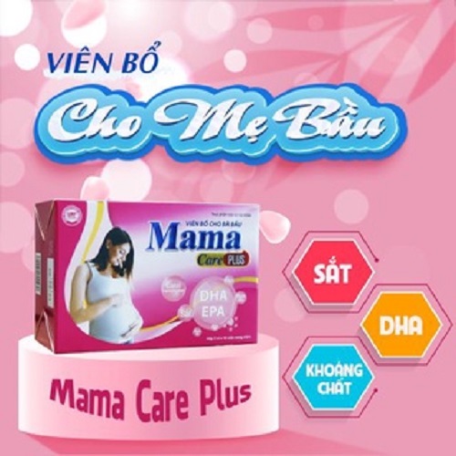 Viên Bổ Cho Bà Bầu MAMACARE PLUS Tăng Sức Đề Kháng, Bổ Sung DHA, EPA Và Khoáng Chất Trong và Sau Thai Kỳ - Hộp 30 Viên