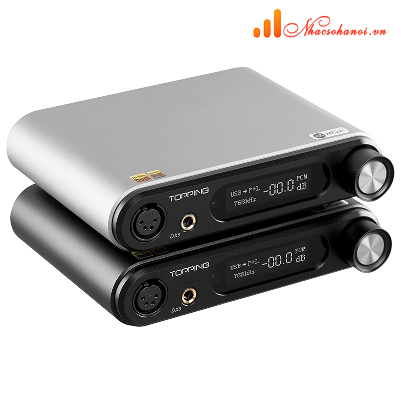 Dac topping DX5 Hỗ Trợ Full MQA Cho Tất CẢ CÁC KẾT NỐI- HÀNG CHÍNH HÃNG CHẤT LƯỢNG CAO