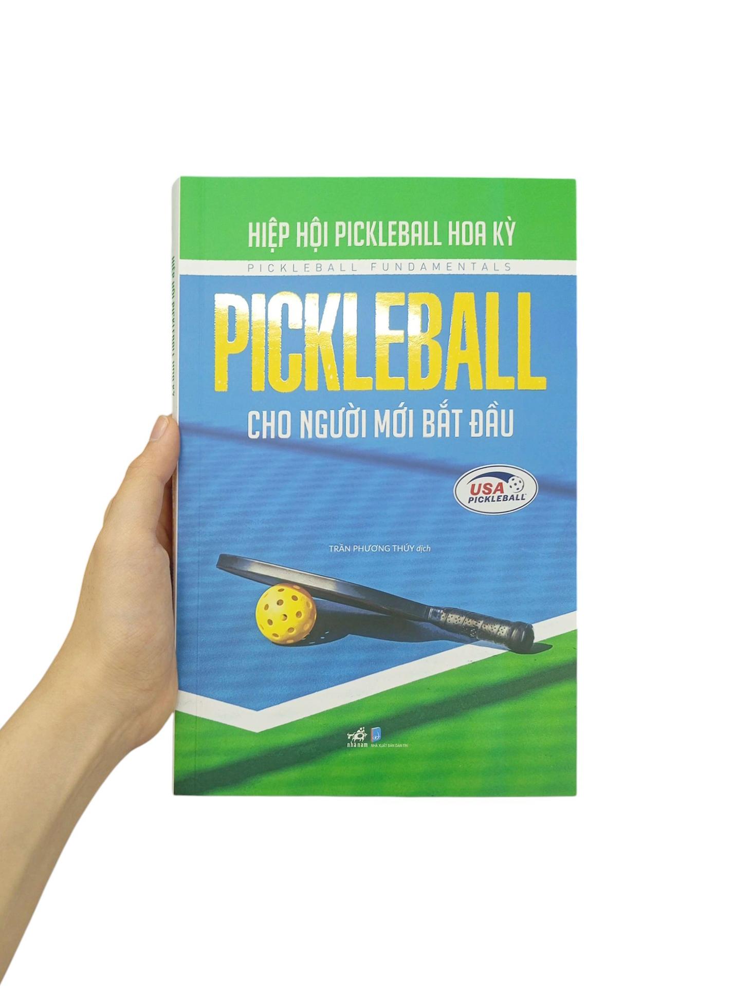 Sách - Pickleball Cho Người Mới Bắt Đầu