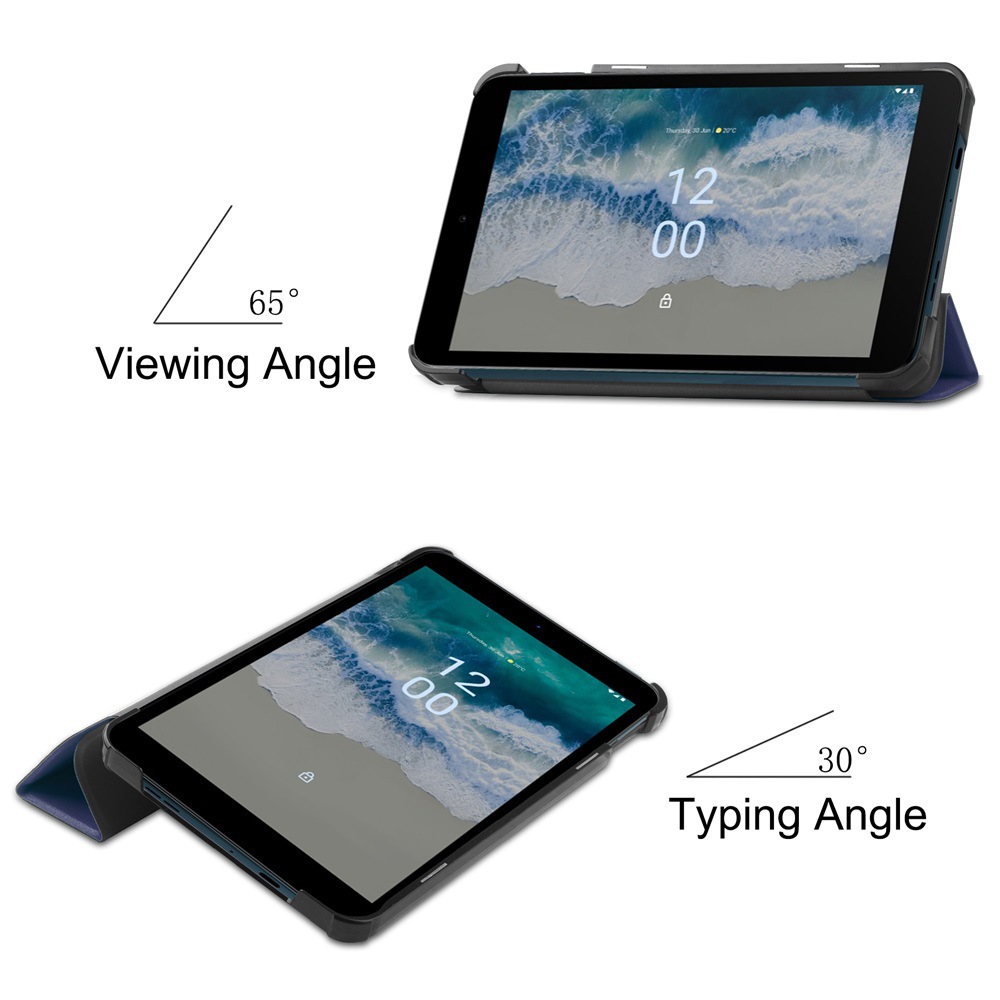 Bao Da Cover Cho Máy Tính Bảng Nokia T10 8 Inch 2022 Hỗ Trợ Smart Cover
