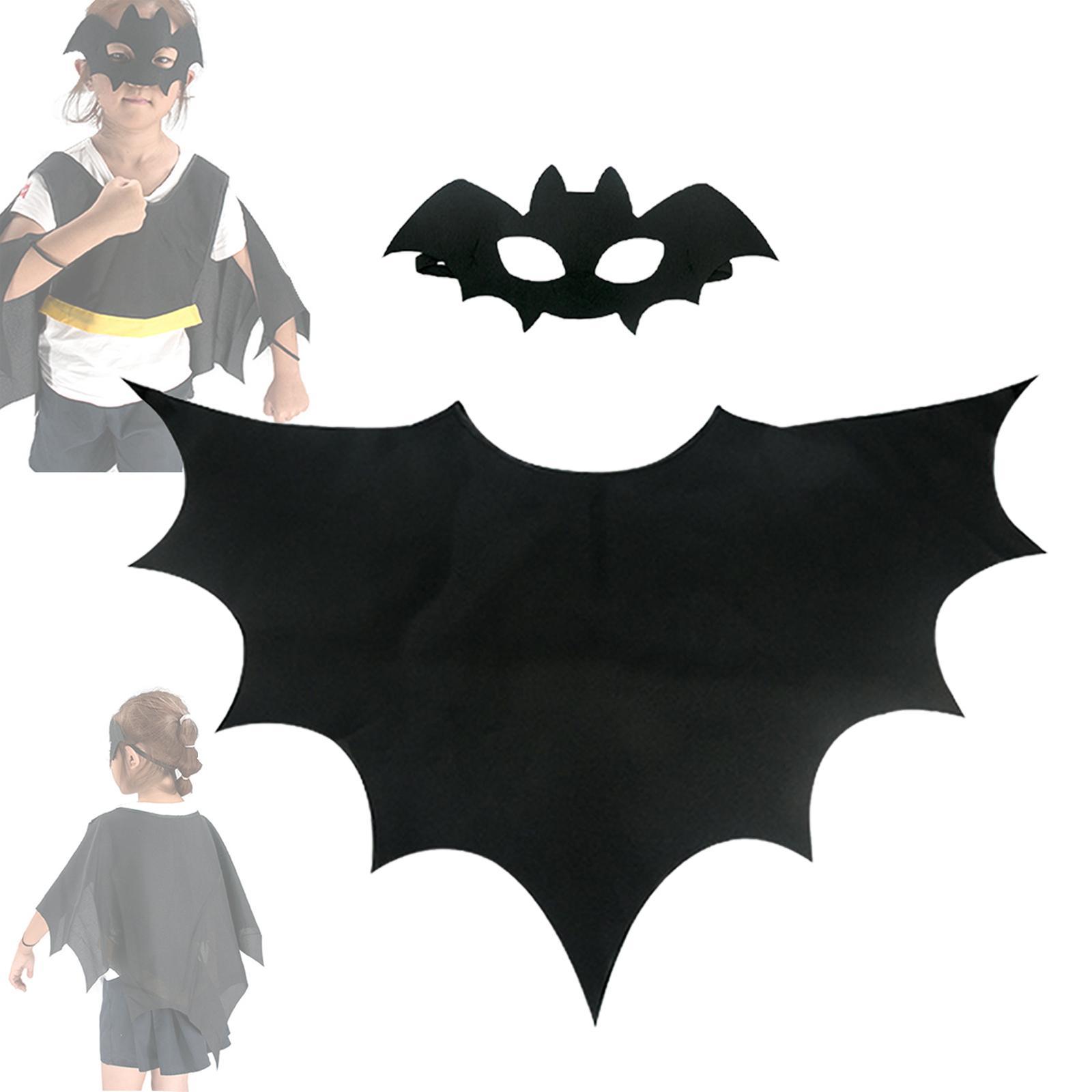 Halloween Cape Cloak Devil Costume Comfortable to Wear Accessories  Wizard Devil Outfit for Fancy Dress Party Favor