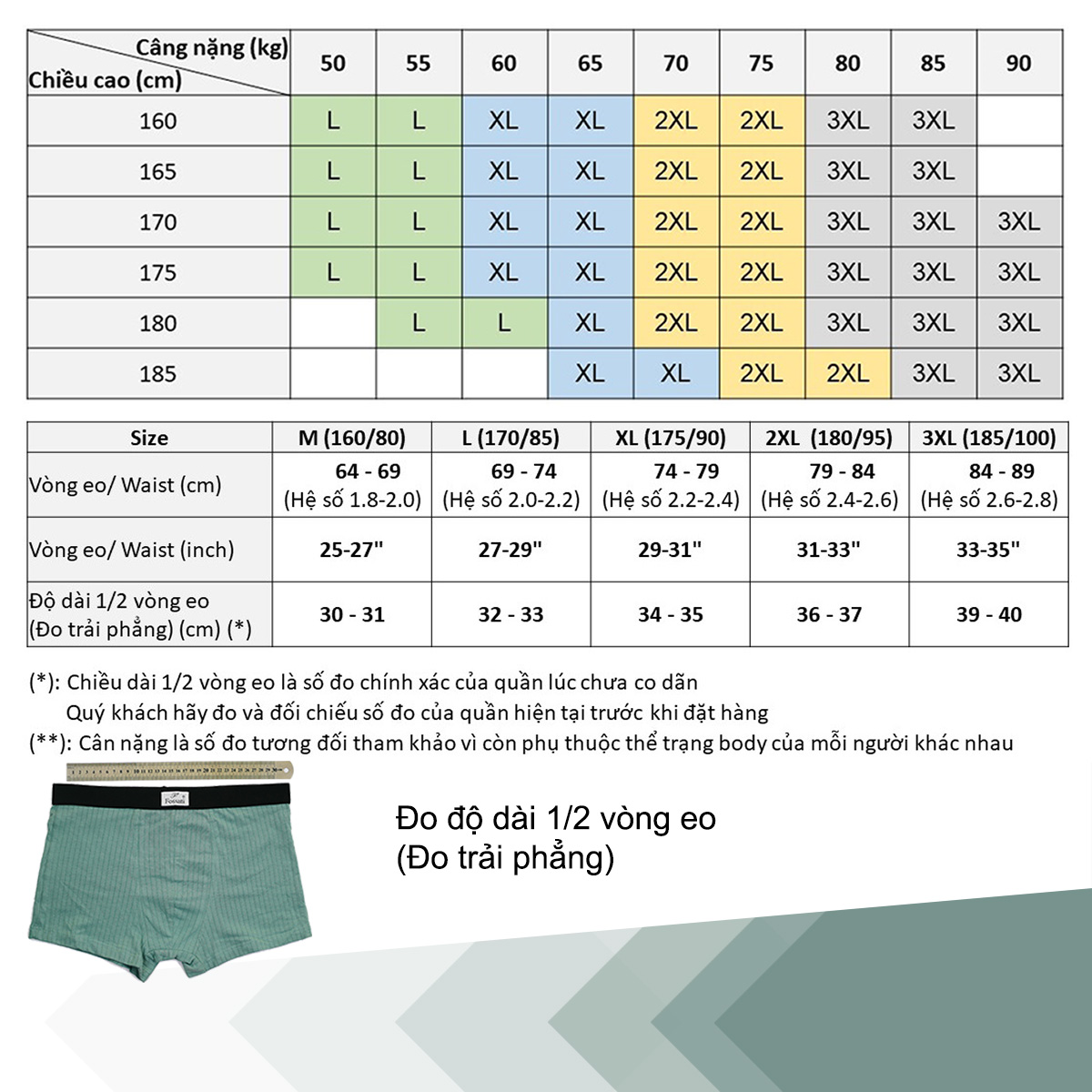 Quần lót nam boxer đùi cotton cao cấp đẹp gợi cảm Fossati Classic Rise co dãn 4 chiều màu xanh trẻ trung, vải 95% cotton 5% Spandex sọc dệt đẹp, may tôn dáng