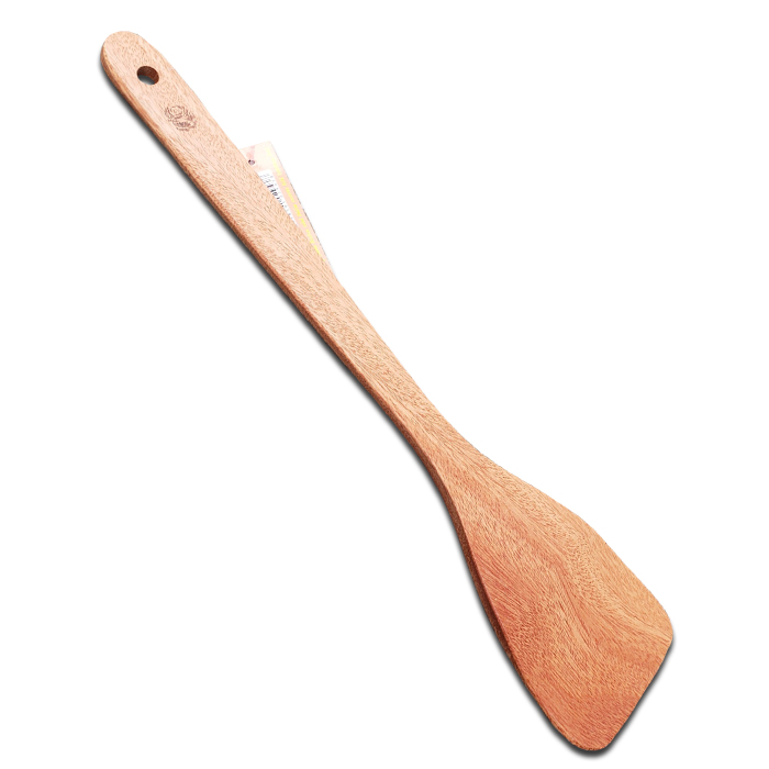 Xẻng Xào Thức Ăn Cán Dài Gỗ Xà Cừ - Sạn Gỗ S0 Xà Cừ - Đồ Gỗ Nhà Bếp Thương Hiệu Trường Sơn