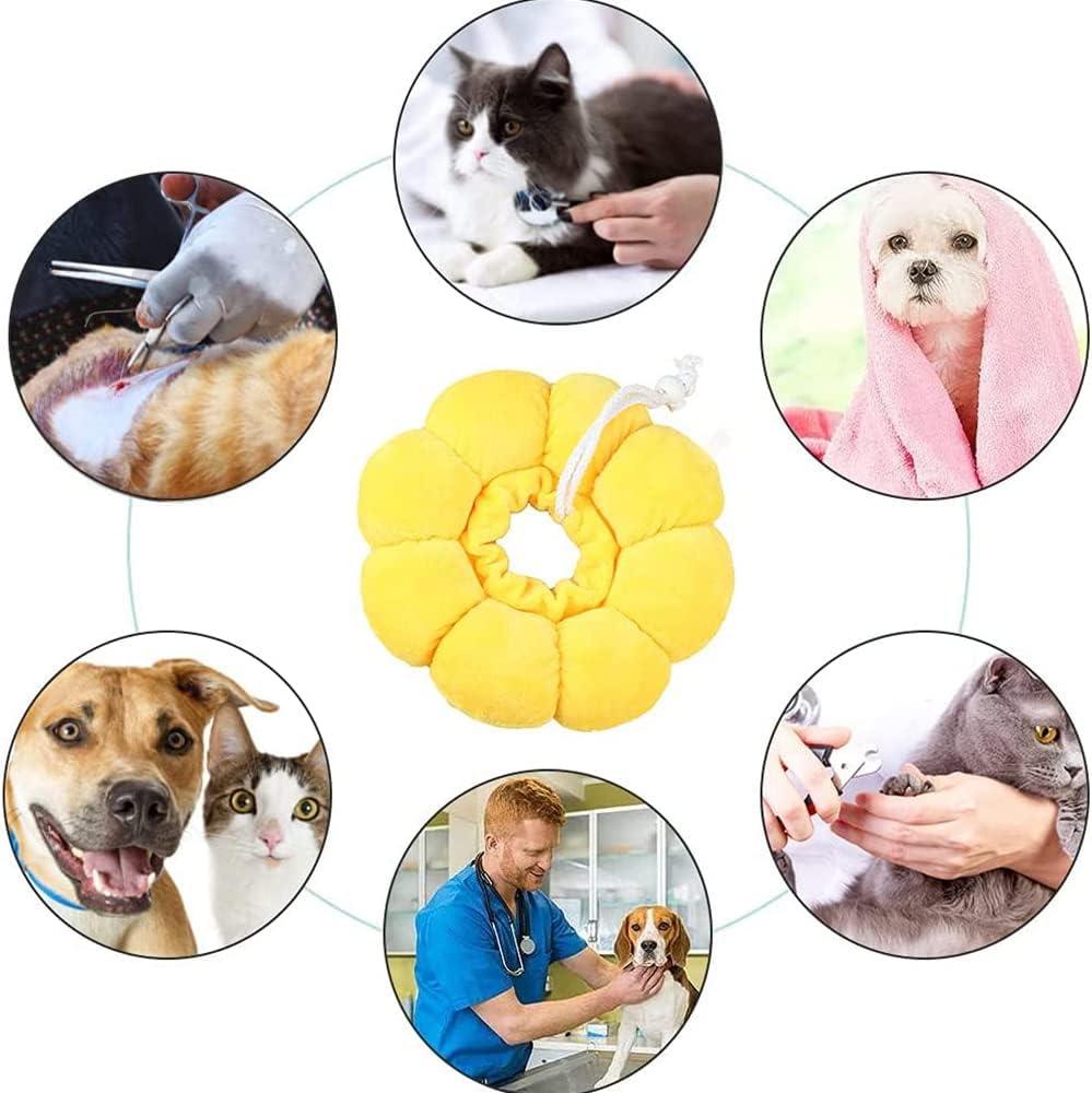 Vòng cổ bảo vệ động vật có thể điều chỉnh, vòng cổ phục hồi mèo, vòng cổ chống cắn chống cắn, đối với mèo chống cắn sau khi phẫu thuật