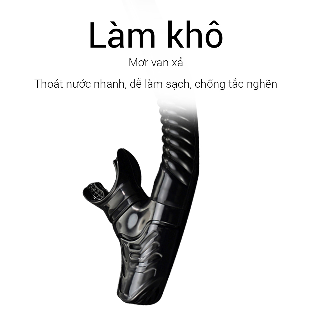 OneTwoFit kính lặn biển,Mặt nạ lặn với ống thở chống hơi thoải mái bảo vệ mắt,mặt nạ lặn với mắt kính cường lực ET005001