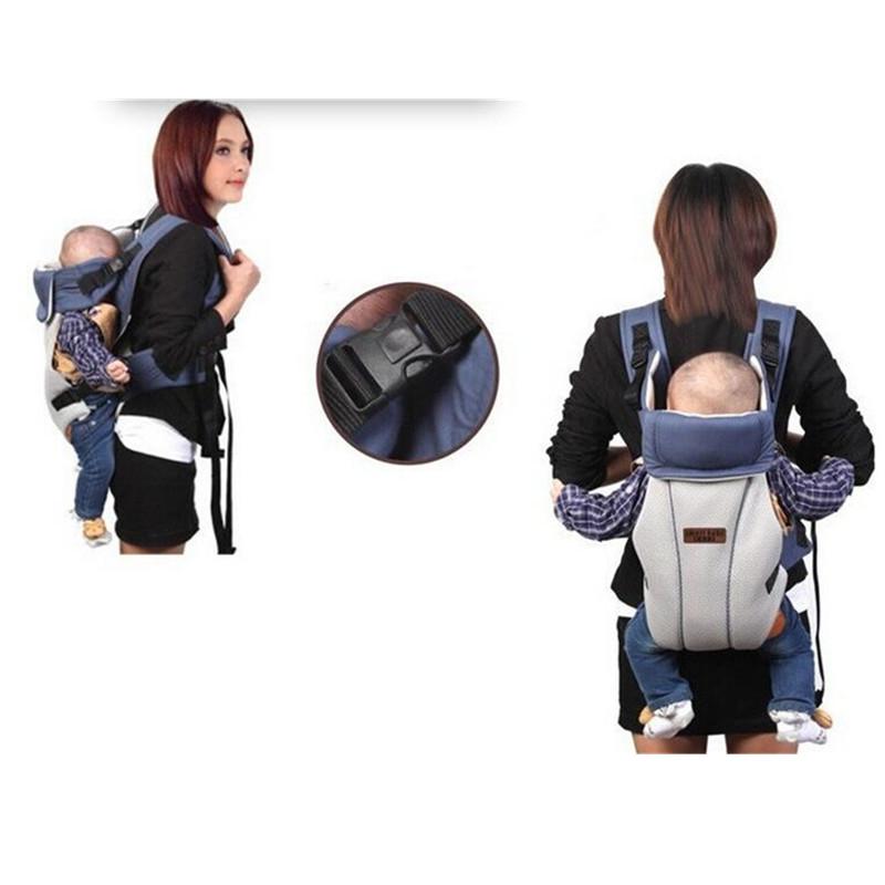 Đai Địu Em Bé Baby Sling Thoáng Khí Công Thái Học Cho Bé Trước Bé Mang Kangaroo Trẻ Sơ Sinh Ba Lô Túi Sợi Dọc Hông Ghế