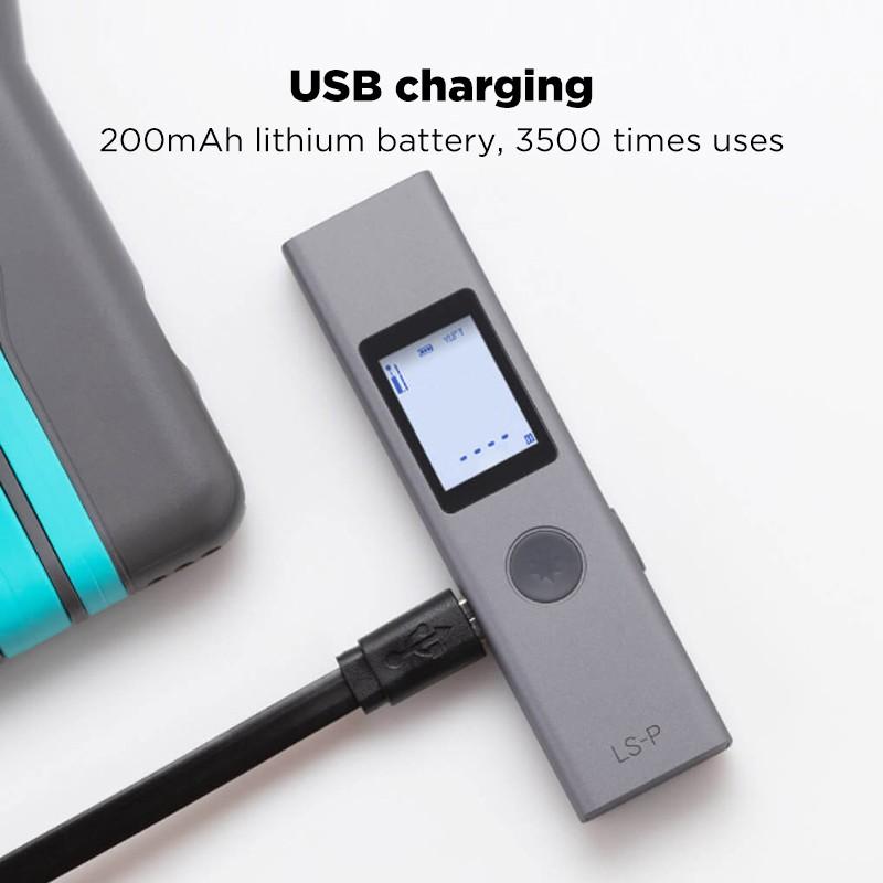 Máy Đo Khoảng Cách Bằng Laser DUKA LS-P Kích Thước Nhỏ Gọn Sạc USB Tiện Dụng Cho Săn Bắn/ Đánh Golf