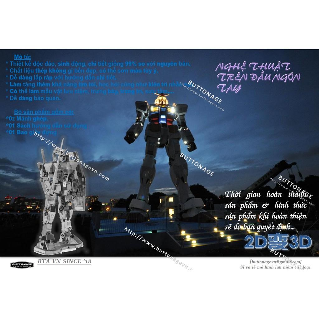 Mô Hình Lắp Ráp 3d Người Máy Gundam RX-78-2