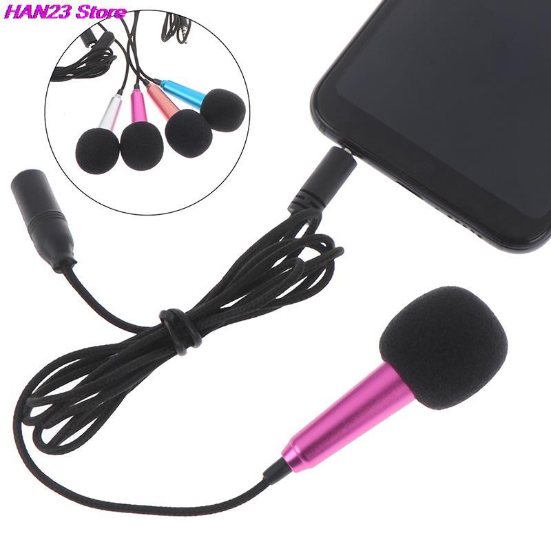 Mic cầm tay cầm tay mini di động mini 3,5mm micrô âm thanh mic