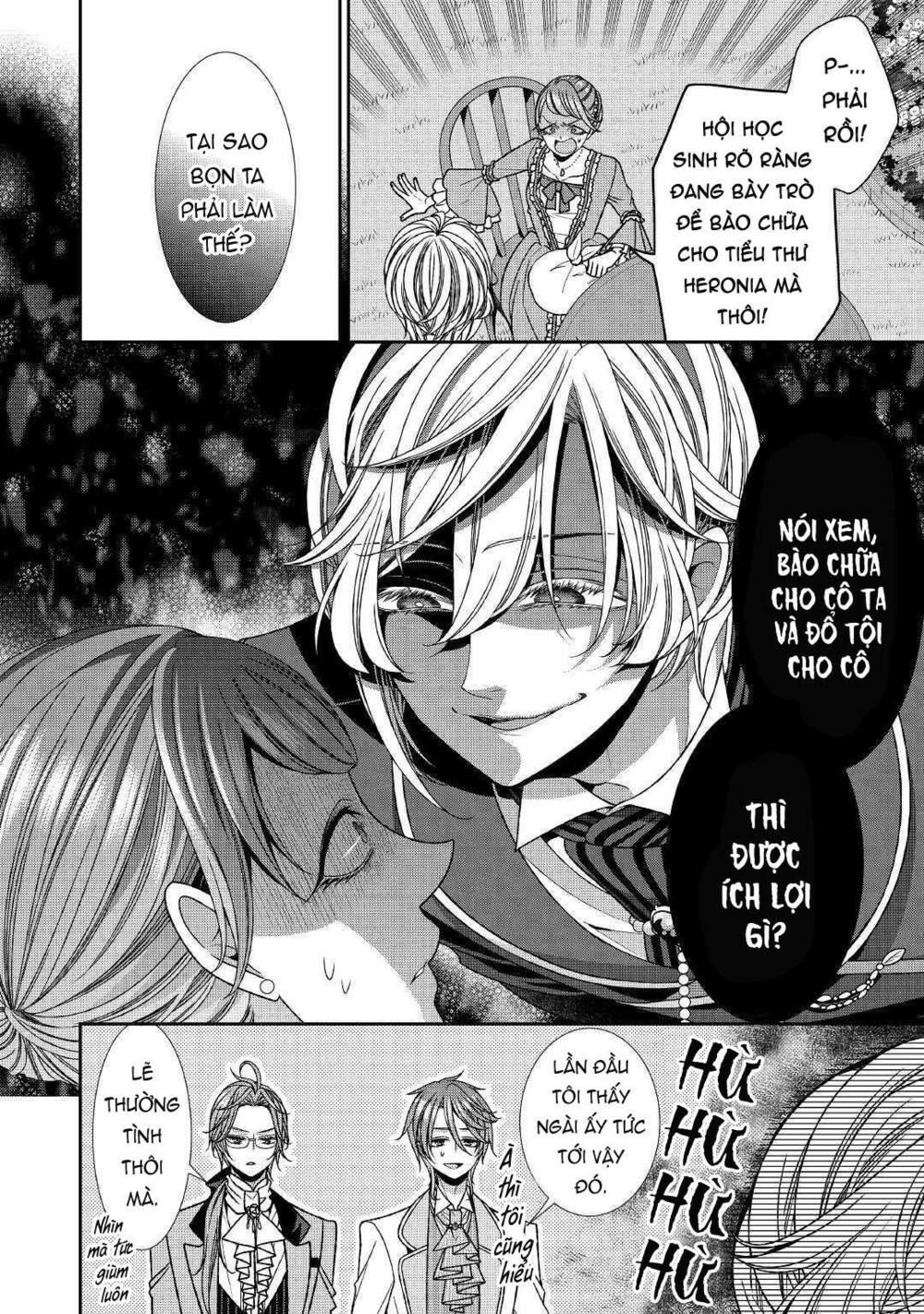 nhật ký theo dõi vị hôn thê tự nhận mình là nữ phụ phản diện 1 chapter 14 16