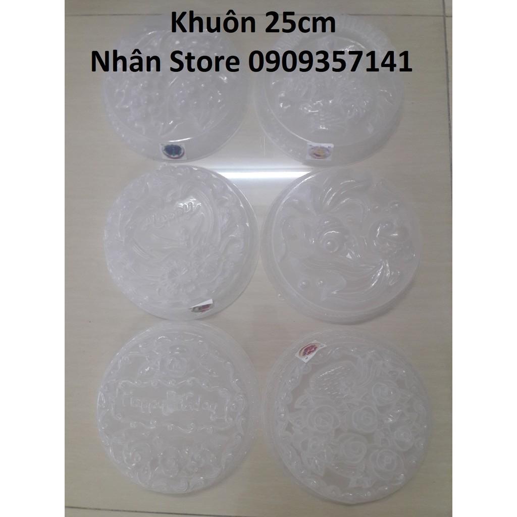 Khuôn rau câu size 25cm (nhiều mẫu)